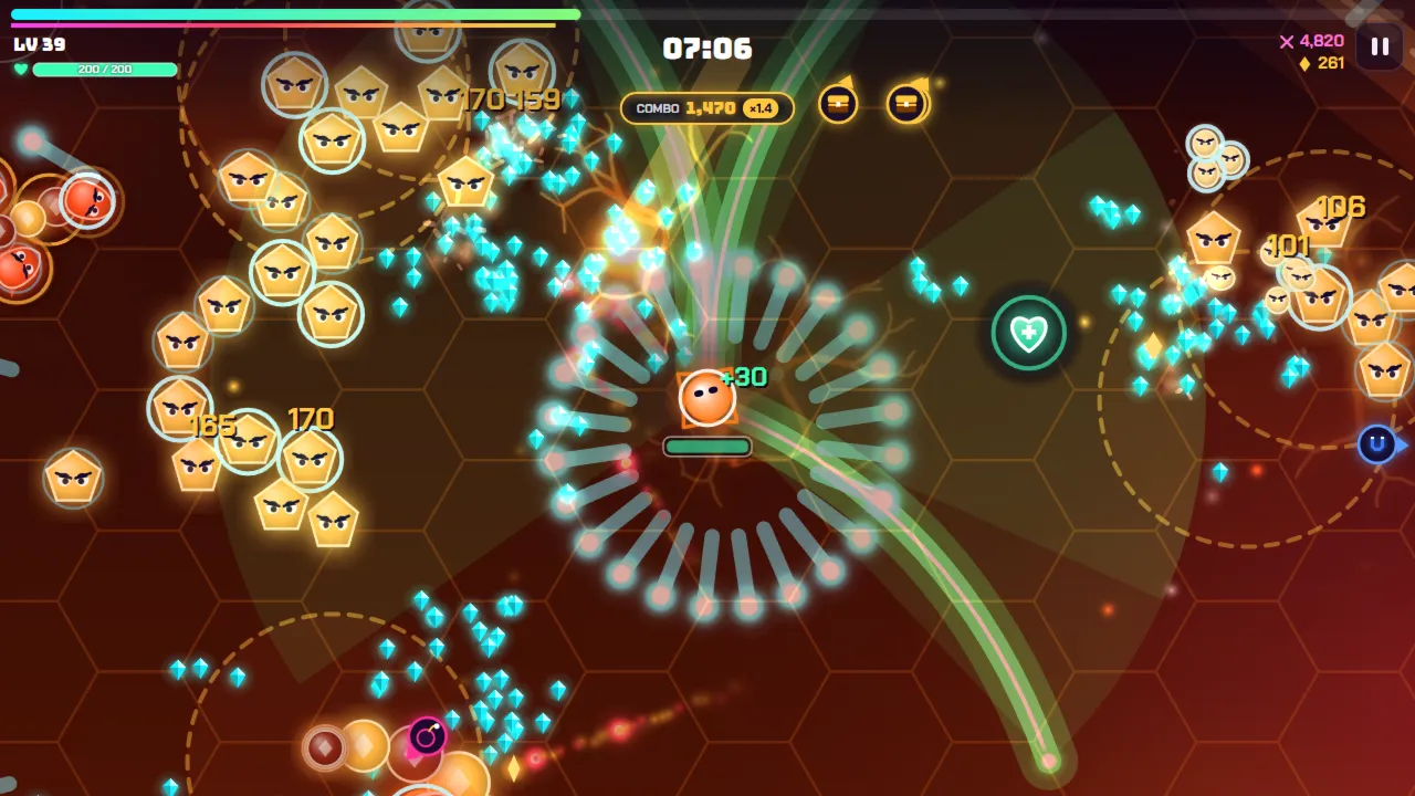 Playing Chroma Storm in Solar Forge