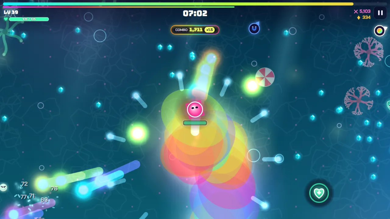 Playing Chroma Storm in Lumen Reef